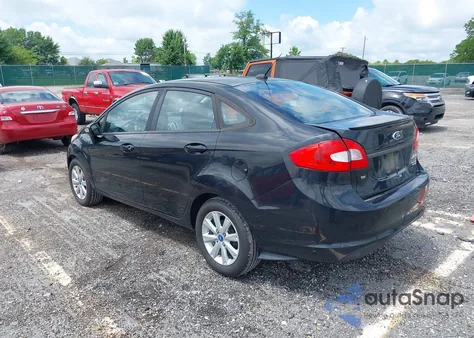 2013 Ford Fiesta Se из США, поврежденный, VIN 3FADP4BJ4DM119902